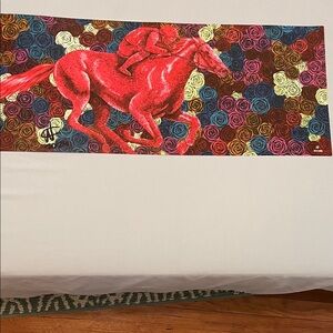 Kentucky Derby 150th Woodford Reserve signed poster